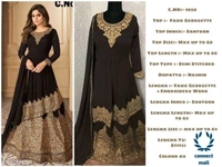 Trendy Alluring Sharara - Navy Blue